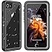 MYJOJO iPhone 7 Waterproof Case iPhone 8 Waterproof Case, 2019 Full Body Protective Shockproof Sandproof Dirtproof IP68 Underwater Outdoor Waterproof Case for iPhone 7 & iPhone 8 (Black/Clear)