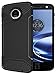 Moto Z Force / Moto Z Force Droid Case, TUDIA Carbon Fiber Design Lightweight [TAMM] TPU Bumper Shock Absorption Case for Motorola Moto Z Force (Black)