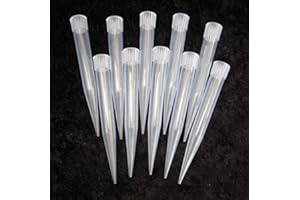 KOOTIPS Fresh Flower Cake Spikes Clear Plastic Flower Water Tubes Floral Tubes for Flower Arrangements (L)