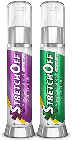 StretchOff - 2-step Dual-Action Gel &amp; Cream formula for Stretch Marks - 1 Gel + 1 Cream