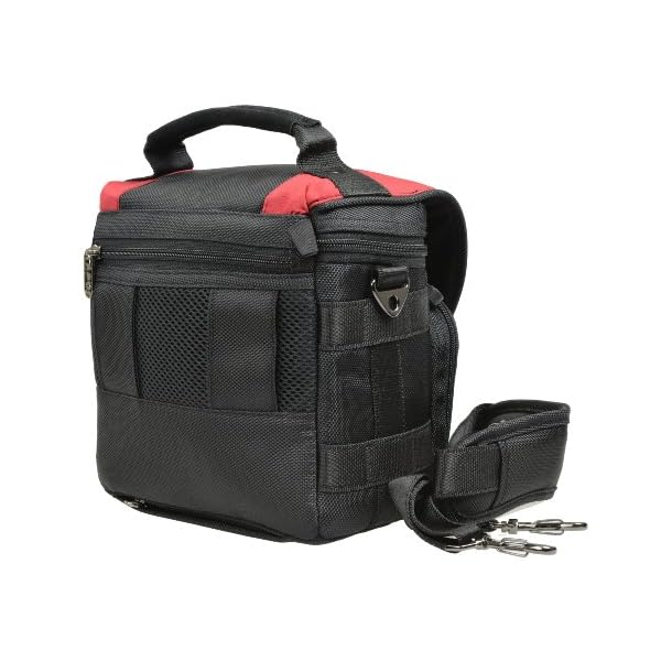 Progallio PRO-SET - Foto-Tasche Typ X-TREME OUTDOOR black-red professional mit Regencape im Set mit ultraleichtem… – Bild 3