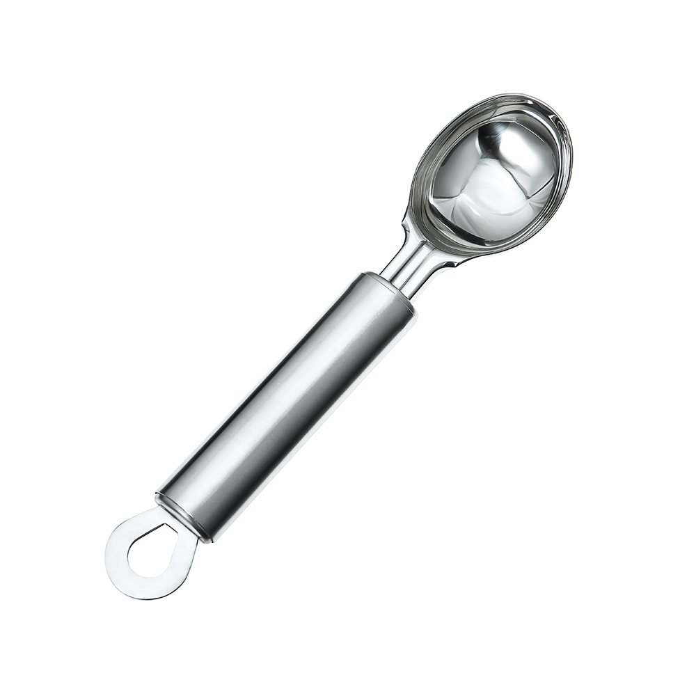 TAFOND Stainless Steel Long-Handled Ice Cream Scoop Spade Cookie Dough Spoon 2oz