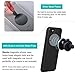 Benks iPhone 8 7 Leather Case Cover, Ultra Thin Slim Fit Protective Skin with Invisible Metal Plate Build-in, Work with Magnetic Car Mount [Not Include] (Black for iPhone 8 7, 4.7-Inch)