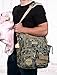 Lillian Rose Diaper Bag, Daddy Military, 12.5