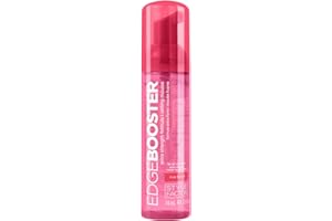 Style Factor EDGE BOOSTER Extra Strength Setting Mousse Travel Size – Frizz Control, Extra Volume, and Conditioning – 2.5oz Pink Beryl Mousse for Curly Hair