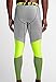 Nike Men's Hyperwarm Dri-Fit Max Compression 5 Quarter Tights Volt/Black Pants LG X 27