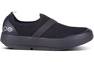 OOFOS Women's OOmg Low Shoe - Lightweight Recovery Footwear - Reduces Pressure on Feet, Joints & Back - Machine Washable