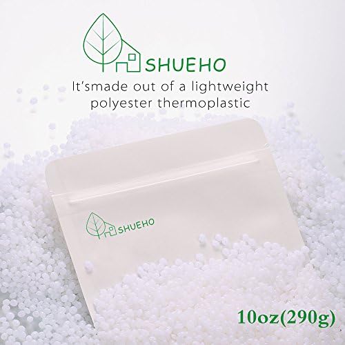 SHUEHO - Reusable Moldable Plastic and Color Pellet Kit, Can Form to Any Shape, Good for Hand Molding Application, DIY, Crafts, Hobbies, Repairs in Emergency Situation 10oz(290g)