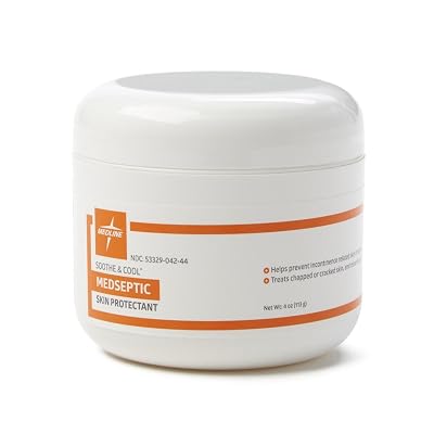 Medline Medseptic Skin Protectant Cream, 4 Ounce Pack of 1 - Packaging May Vary