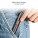 Nose Hair Trimmer, Electric Nose Ear Hair Trimmer for Men Women, Double Edge Blades, Painless Trimming, Gray (Silver)