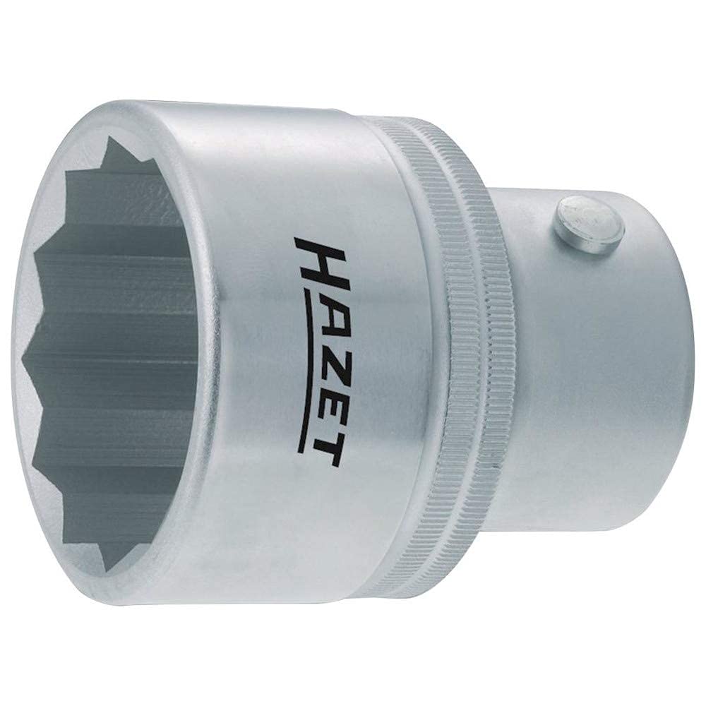 HAZET 1100Z-70 89 mm 12-Point Profile Socket - Chrome-Plated/Polished