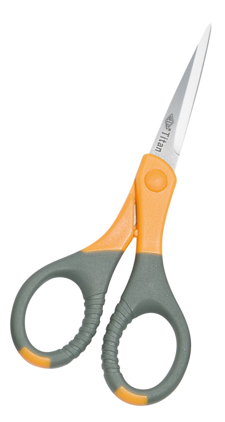 EFCO All Cut Titan Scissor, Grey/Orange, 15.5 cm