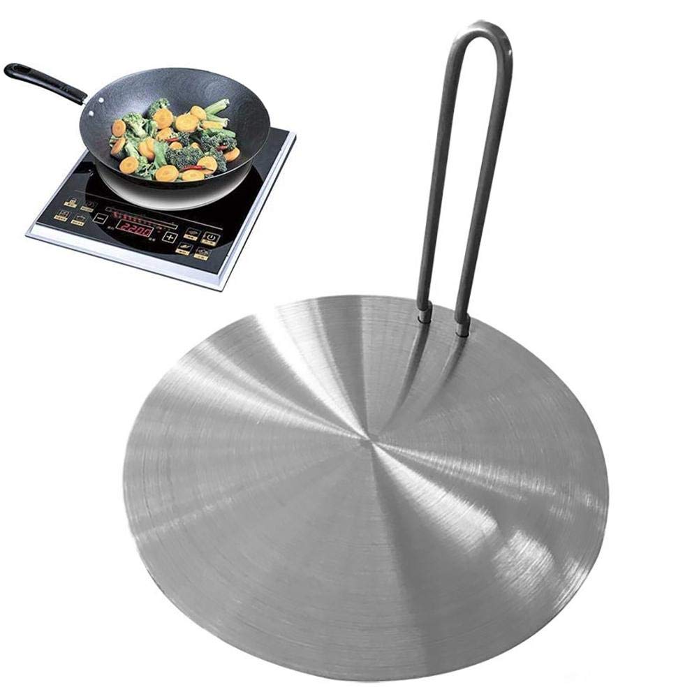 Heat Diffuser Plate, 7.5Inch/8.5Inch Heat Diffuser Induction Plate, Stainless Steel Induction Adapte