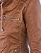 LL WJC663 Womens Removable Hoodie Motorcyle Jacket XL CAMEL