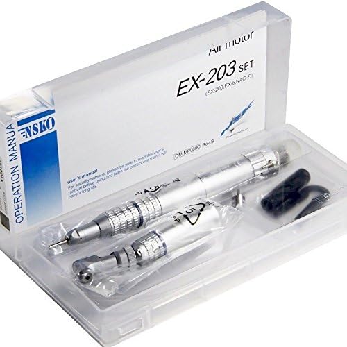 Oubo- EX-203 Low Speed Set Contra Angle with Air Motor Kit 2 Holes (2 HOLE)
