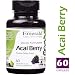 Emerald Laboratories (Fruitrients) - Acai Freeze-Dried Fresh - Increase Energy and Vitality - 60 Vegetable Capsules