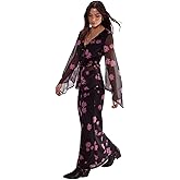 Nasty Gal Ditsy Floral Chiffon Maxi Skirt