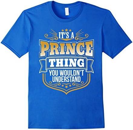 Mens its a Prince thing you wouldnt understand Prince TShirt XL Royal Blue