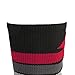 Epivive Retro Refresh Basketball Crossfit Lacrosse Socks (Blk/Red, Medium)