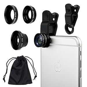 Amazon.com: Camkix Universal 3 in 1 Cell Phone Camera Lens