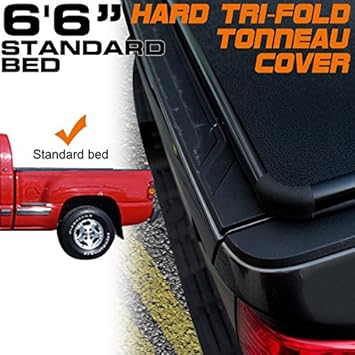 99 07 Chevy Silverado Gmc Sierra Stepside 6 5 Feet Standard Bed Solid Tri Fold Hard Tonneau Topper Cap Cover Trunk Lid W Tool Bag Tonneau Covers Amazon Canada