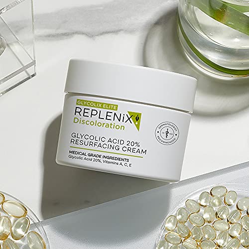 Replenix Glycolix Elite Glycolic Acid Resurfacing Cream Vitamins C