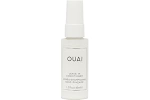 OUAI Leave In Conditioner & Heat Protectant for Hair - Prep Hair for Styling or Use as Detangling Spray to Fight Frizz & Flya