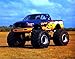 Bigfoot Monster Truck Racing Kids Room Wall Decor Art Print Poster (16x20)