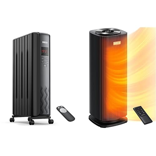 Dreo Radiator Heater, 2021 Upgrade 1500W Electric Portable Space