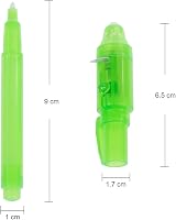 Faburo 7PCS Invisible Ink Pens with UV Light for Kids Secret Messages view 2