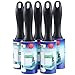 I Go Powerful Lint Roller Pet Hair Remover Sticky with Giant Adhesive, 95 Sheets, 5 Count