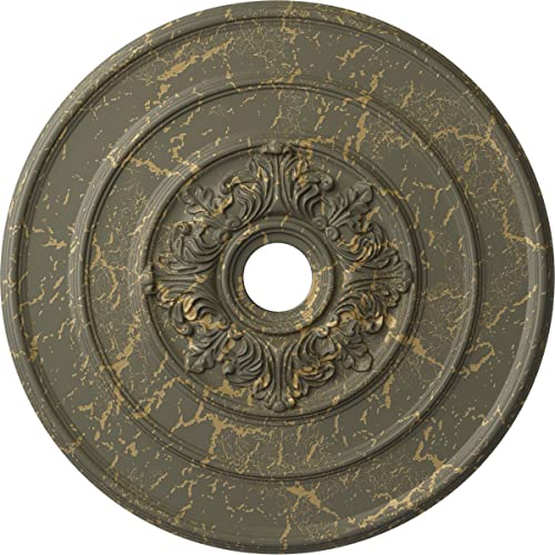 Ekena Millwork CM26TAWHC - 26"OD x 3 1/8"ID x 1 1/2"P Traditional with Acanthus…
