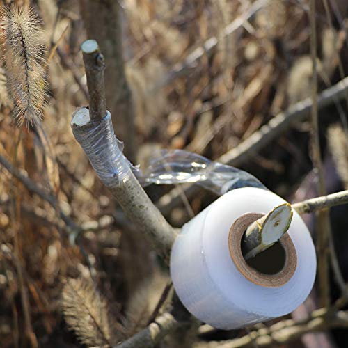 Jeffergarden New White Eco-Friendly Waterproof Grafting Tape as Graft Membrane, Garden Bind Belt
