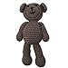 Tangc Newborn Baby Girl Boy Photography Prop Photo Crochet Knit Costume Bear +Hat Set (Brown)