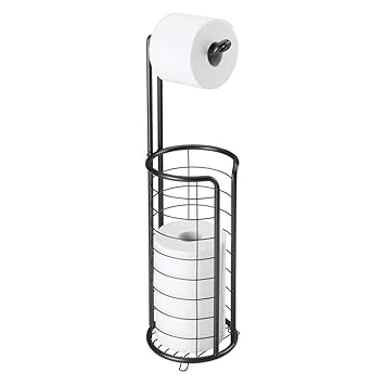 Mdesign Porte Papier Toilette Sur Pied Dérouleur Papier Toilette