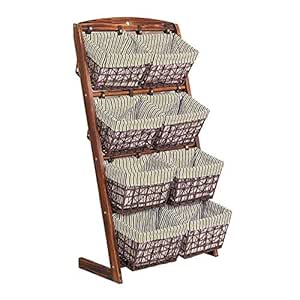Cesta de Almacenamiento Canasta De Almacenamiento De 4 Niveles