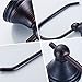 Cavoli Toilet Paper Holder Hanging Oil Rubbed Bronze Bathroom Paper Holder, Single Post,Bronze Wall Mounted Black