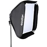 Godox Softbox 32''x32'' 80CMx80CM Fast-Setup Foldable for Bowens Mount | Photography Lighting Soft box for Camera Flash Photo