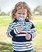 AlmaBaby Universal Safety Pacifier Clip Holders, Boys - Blue Nautical 3 Pack - First Year Gumdrop Clip. No Metal Parts