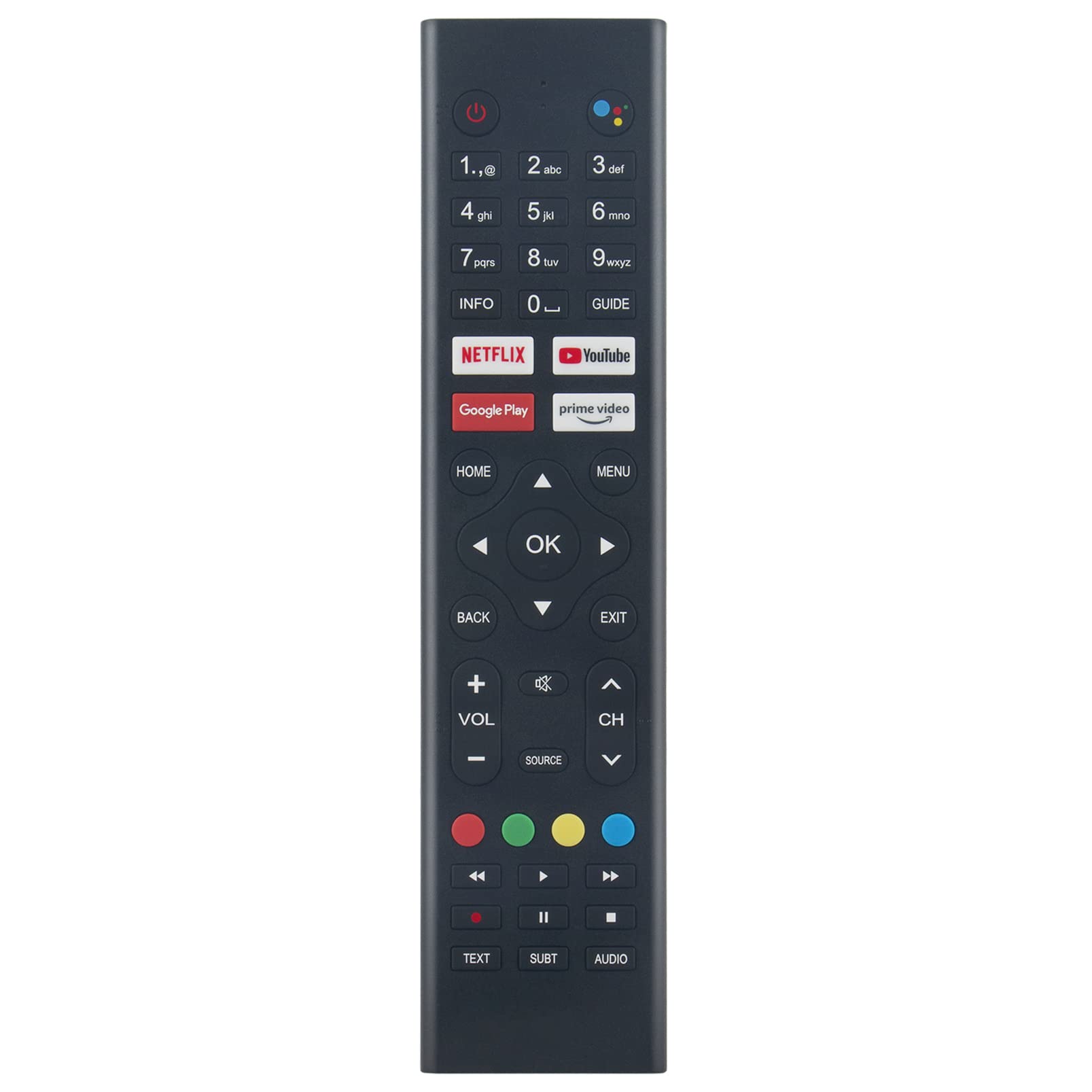 ALLIMITY Voice Remote Control Replace fit for Cello SCEPTRE Logik RCA OK. ODL24760HN-TAB ODL32772HN-TAB ODL24771HN-TAB ODL40761FN-TAB ODL24772HN-TAB ODL32761HN-TAB ODL32771HN-TAB ZG0204 ZG0205 C5020G