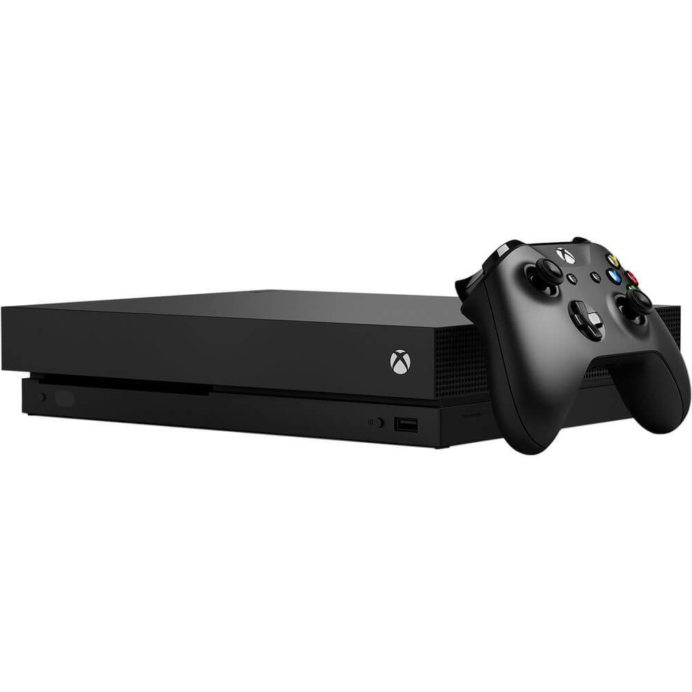 Photo 1 of **NO POWER CORD, UNABLE TO TEST**Microsoft Xbox One X 1Tb Console With Wireless Controller: Xbox One X Enhanced, Hdr, Native 4K, Ultra Hd (Discontinued)