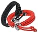 The Friendly Swede Fish Tail Paracord Survival Bracelets with Metal Clasp, Adjustable Size Fits 7”-8.5” (18-22 cm) Wrists (2 Pack)