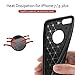 iPhone 7 Plus Case, iPhone 8 Plus Case, Premium PU Leather Slim Fit Soft TPU Bumper Cover, Anti-Scratch Shock Proof Drop Resist Full Protection Case for Apple iPhone 7/8 Plus - Black