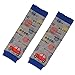Lucky staryuan ® High Quality Set of 6 Combed Cotton Baby Cartoon Bear Knee Protectors Leg Warmer (boy pattern)