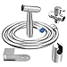 EIGSO Handheld Bidet Sprayer,Complete Premium Stainless Steel Bathroom Shattaf Sprayer Best Used for Personal Hygiene,Potty Toilet Spray (EIGSO-003)