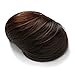 Onedor® Synthetic Big Hair Bun Ponytail Extension Chignon Hair Piece Wig (6#-Medium Chestnut Brown)