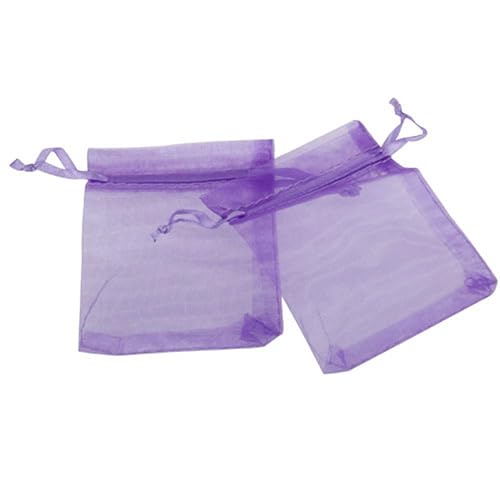 105 Bolsitas De Organza - Para Joyas, Dulces O Regalos (7x9cm Y 10x15cm)