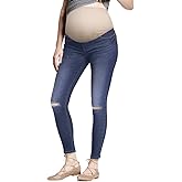Hybrid & Company Ultimate Comfort Women's Maternity Slim Fit Stretch Jeans