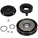 AC Compressor Clutch Repair Kit for Honda Odyssey 2005-2007 Ridgeline 2006-2008 w/Pulley Hub Bearing Coil