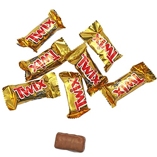 Mini Candy Bars Chocolate Caramel Mini Bar Gold Candy 2 LB Bulk